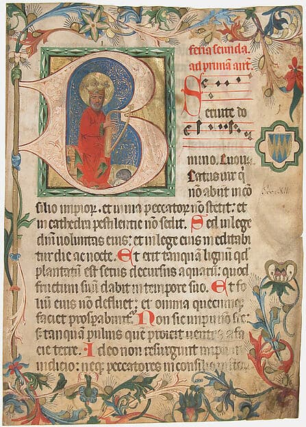 Manuscript Leaf from a Missal