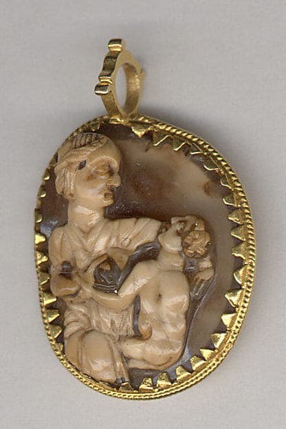 Cameo with the Fasting of Saint Nicholas