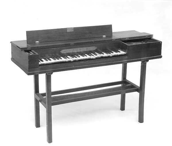 Square Piano, by Johannes Zumpe