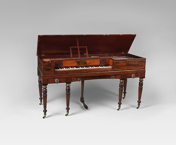 Square Piano, by Babcock, Appleton and Babcock