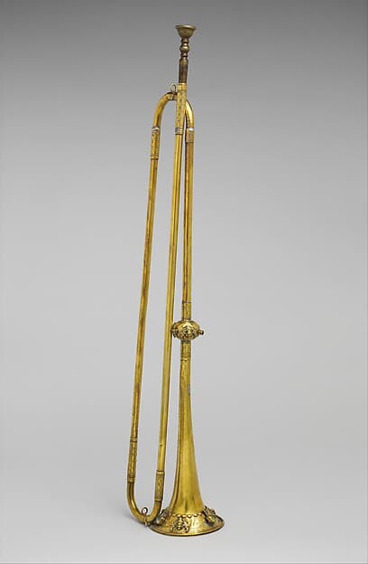 Natural Trumpet in D, by Andreas Naeplaesnigg