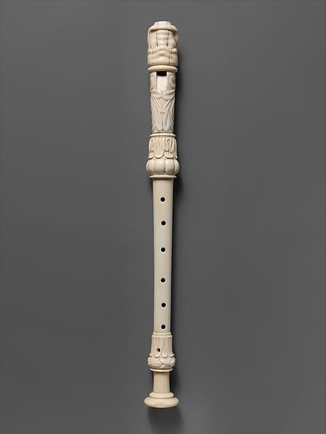 Alto Recorder in F, by Johann Benedikt Gahn