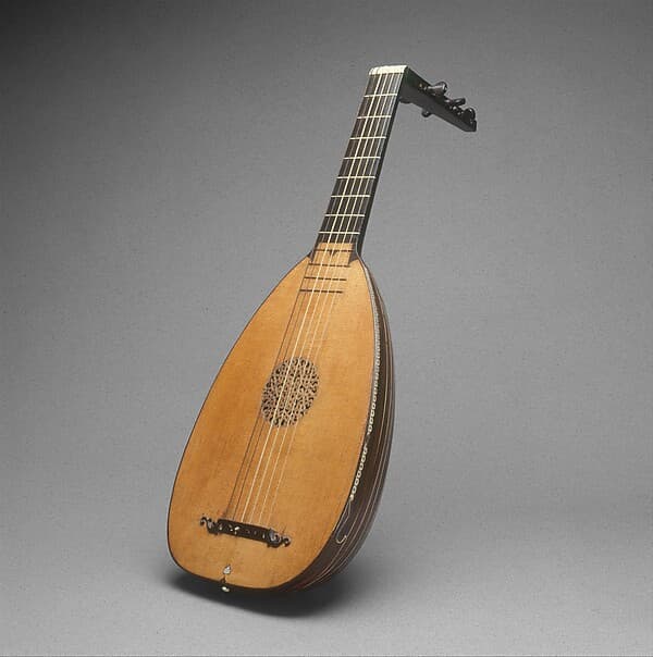 Lute, by Sixtus Rauchwolff