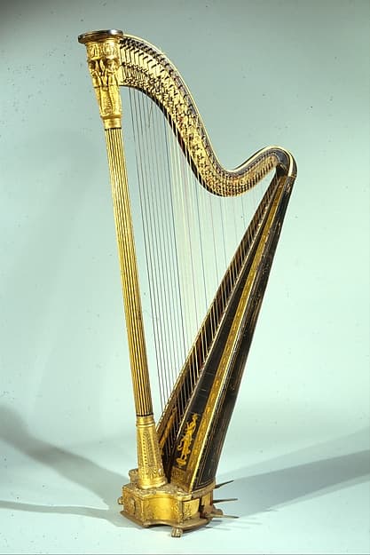 Pedal Harp, by Erard Freres et Co