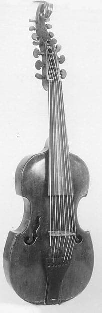 Viola d'Amore, by Nicolaus Langer