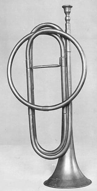 Cavalry Trumpet in C, by Courtois père