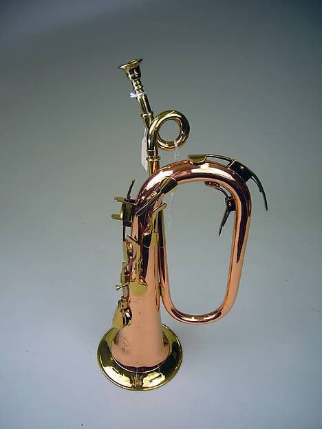 Keyed Bugle in E-flat, by Clementi & Co.