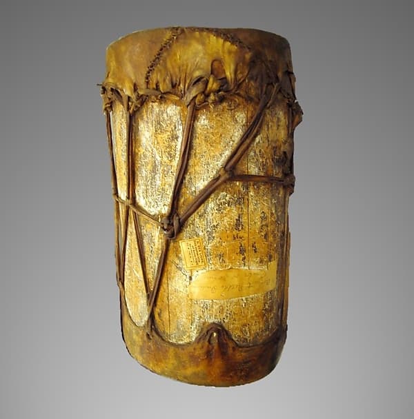 Drum, by Hopi Tribe; Shoshonean family