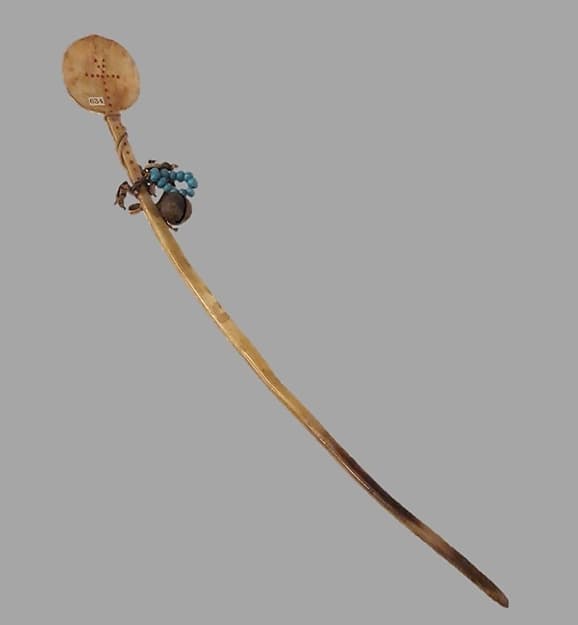 Kah-To-To-Hay (rattle), by Sioux or Dakota tribe