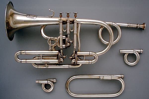 Cornet in B-flat, by John Augustus Köhler