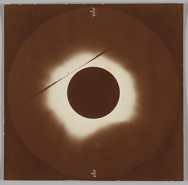 [Solar Eclipse from Caroline Island], by H. A. Lawrence