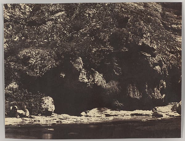 [Bank of the Rhumel, near Constantine, Algeria], by John Beasley Greene