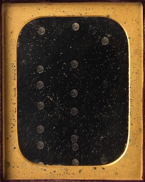 [Multiple Exposures of the Moon], by Antoine-François-Jean Claudet