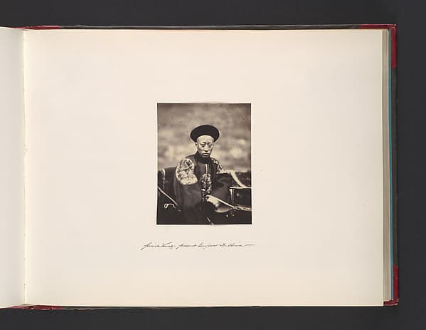 Prince Kung. Emperor of China, by Felice Beato