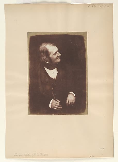 Henry Reeve (1813–1895), by Hill and Adamson