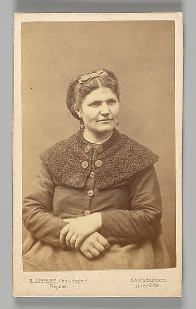 [Member of the Paris Commune: Marie Chérel, perpétuité, pillage et incendie], by Ernest Eugène Appert