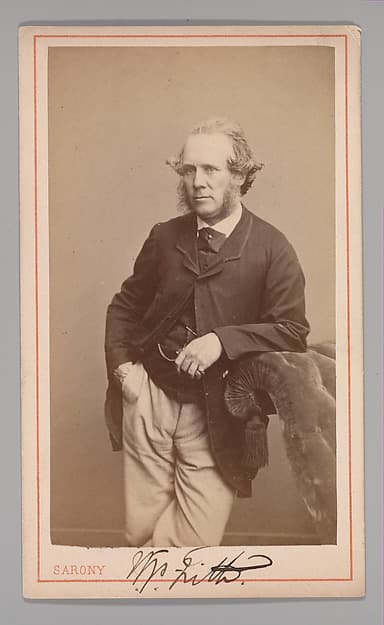 [William Powell Frith], by Oliver François Xavier Sarony