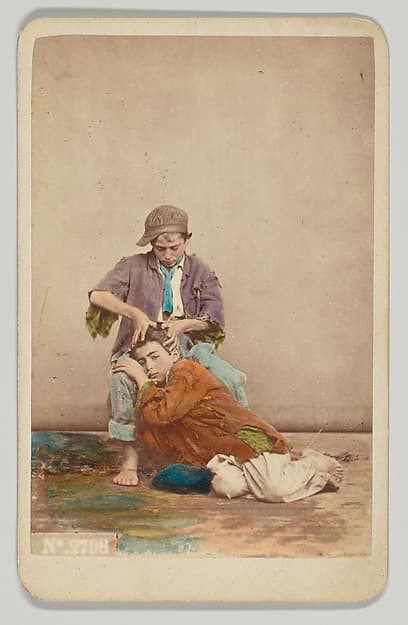 [Neapolitan Folk Scene], by Giorgio Sommer