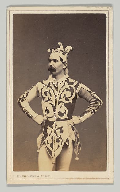 [Man in Costume], by C.D. Fredricks & Co.