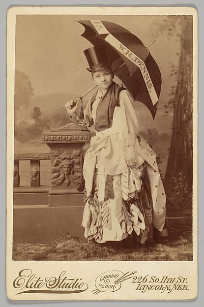 [Merchants' Carnival Portrait: W. R. Dennis, Lincoln, Nebraska], by Elite Studio