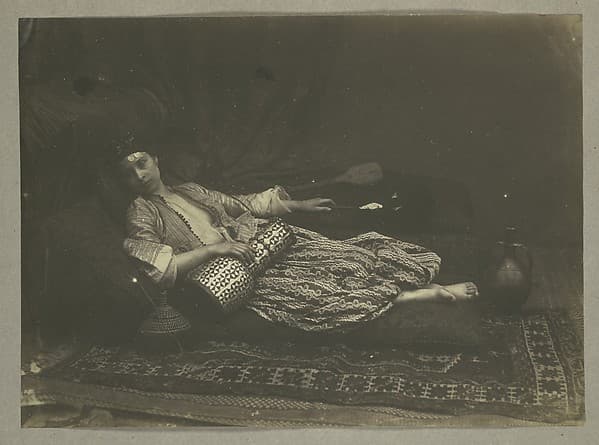 [Reclining Odalisque], by Roger Fenton
