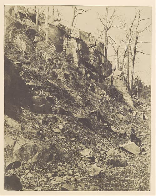 [Rocky Hillside], by Victor Prevost