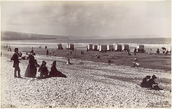 Pensarn Beach, by Francis Bedford