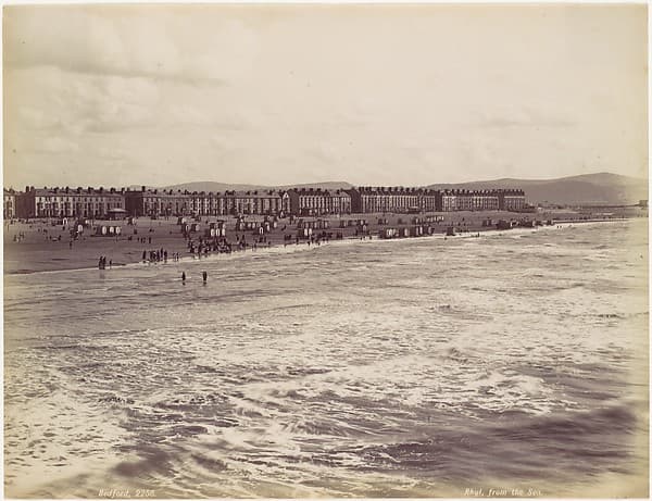 Rhyl, from the Sea, by Francis Bedford
