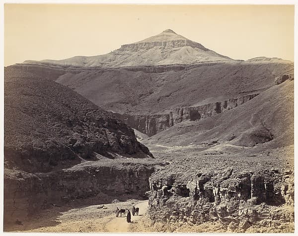 [Valley of the Kings, Thebes], by Francis Frith