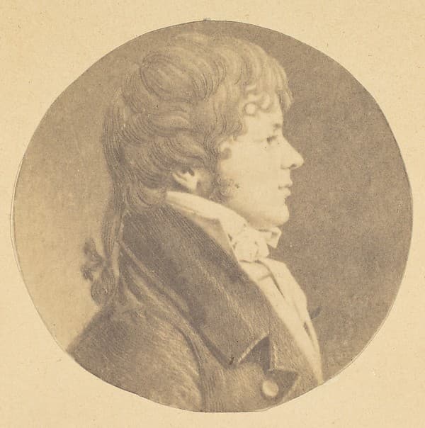 [Mezzotint portrait of John C. Huber in Profile, from The St. Memin Collection of Portraits], by Jeremiah Gurney