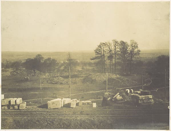 [The Grounds Looking Towards Penge], by Philip Henry Delamotte