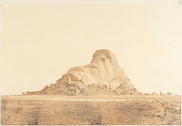 The Elephant Rock, by Linnaeus Tripe