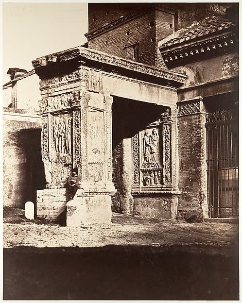 [Arch of the Argentarii, or, Goldsmith's Gate, Rome], by Unknown