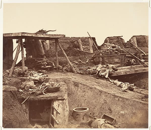 [After the Capture of the Taku Forts], by Felice Beato