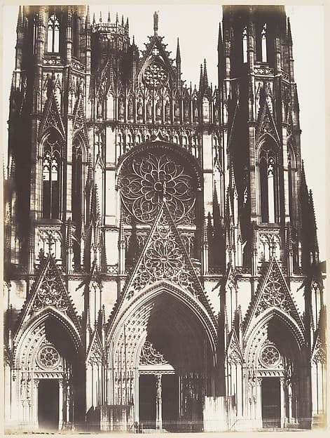 Portail de Saint-Ouen, Rouen, by Edmond Bacot