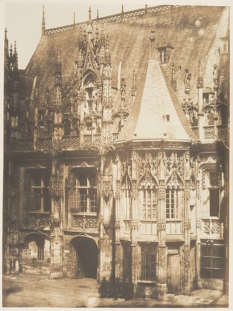 Tourelle du Palais de Justice, Rouen, by Edmond Bacot