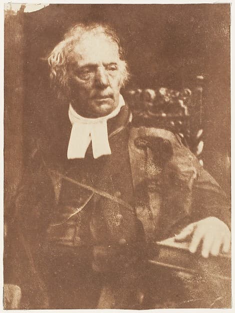 Thomas Chalmers, by Hill and Adamson