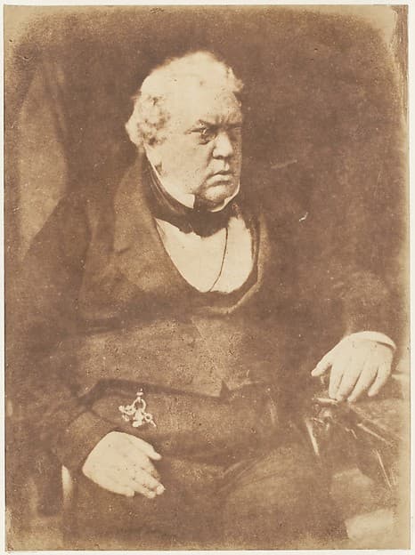 Lord Robertson, by Hill and Adamson