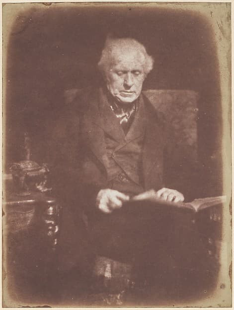 Sir David Brewster, by Hill and Adamson