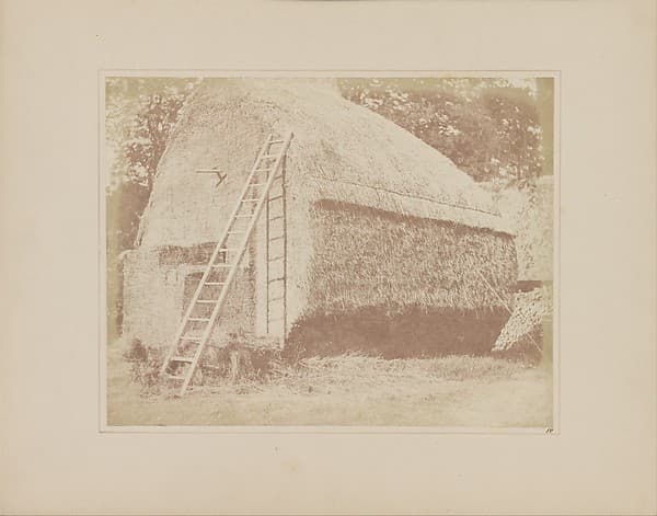 The Haystack, by William Henry Fox Talbot
