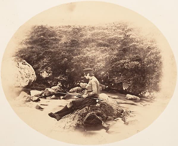 [Peel Ross Fishing], by Horatio Ross
