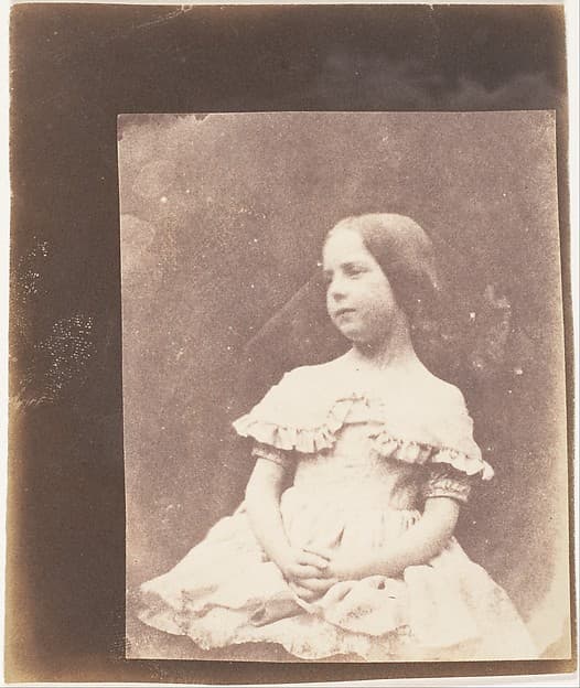 [The Photographer's Daughter], by William Henry Fox Talbot