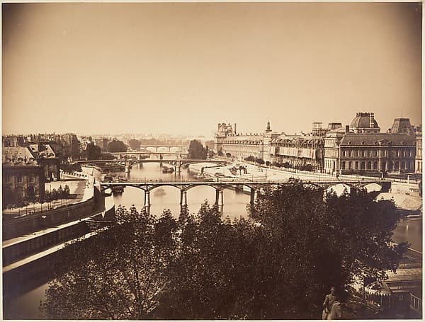 [View of the Seine, Paris], by Gustave Le Gray