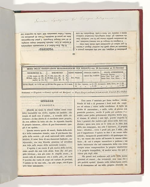 [Ricoglitore Di Cognizioni Utili. Anno 2o, No. 12 (15 October 1839), p. 50]
