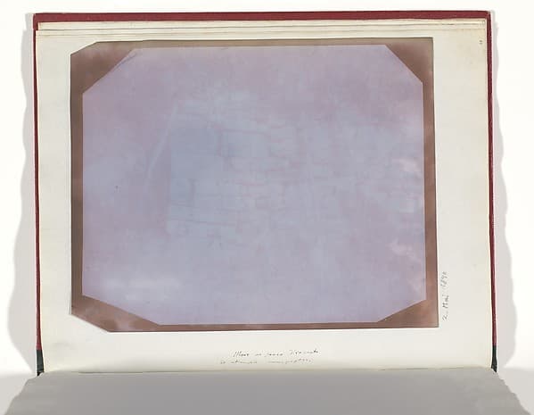 Muro a secco divoccato ad utensili campestri, by William Henry Fox Talbot