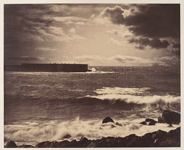 [The Great Wave, Sète], by Gustave Le Gray