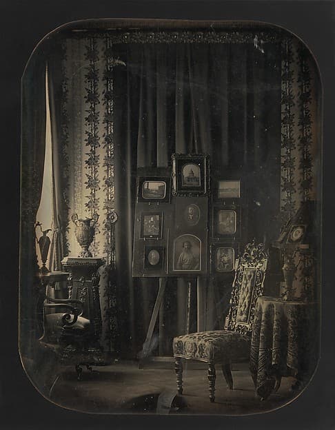 [The Salon of Baron Gros], by Baron Jean-Baptiste-Louis Gros