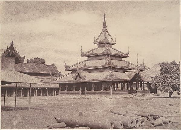 Amerapoora, Palace of the White Elephant, by Linnaeus Tripe