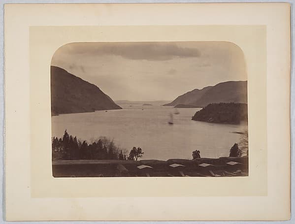 [Hudson River Seen from United State Military Academy at West Point, New York], by George Kendall Warren