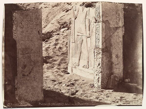 Tomb of Ptahmose, Saqqara (Memphis), by Théodule Deveria